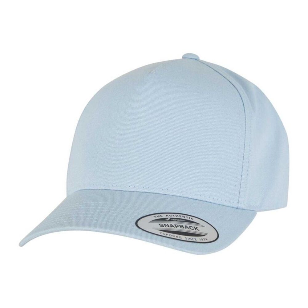 Flexfit Classic 5 Panel Baseball Cap / Light Blue